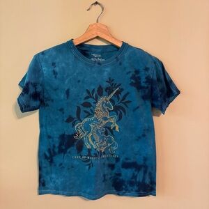 Harry Potter Magical Creatures Unicornio Girls T-shirt size M